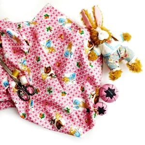 Rare Peter Rabbit Colorful Vintage Fabric 2 Yards